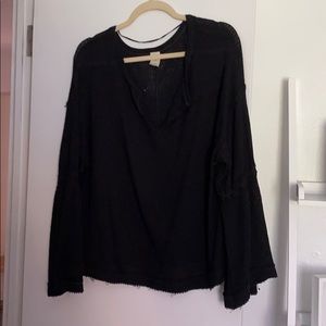 Free people bell sleeve shirt